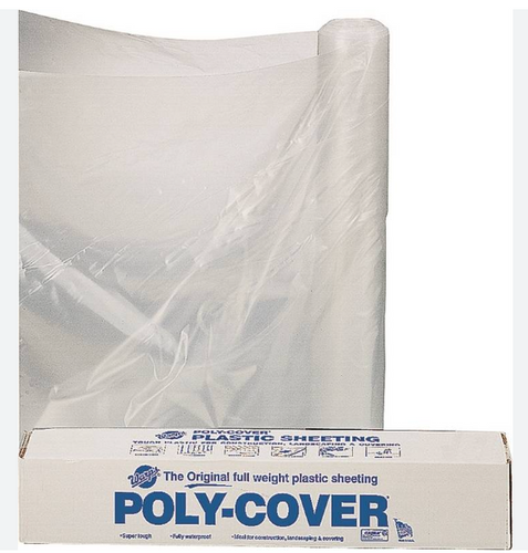 Orgill Poly Film 6 Mil Plastic Clear